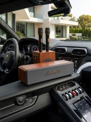 Loa Karaoke AI Lamborghini TOPI M9 60W, 2 Micro Không Dây, Android, Bluetooth, Loa Karaoke Mini Di Động