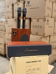 Loa Karaoke AI Lamborghini TOPI M9 60W, 2 Micro Không Dây, Android, Bluetooth, Loa Karaoke Mini Di Động