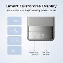 Sạc Dự Phòng Ecoflow 10,000mAh Rapid Magnetic Qi2 Sạc Nhanh 65w | Kết Nối App