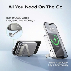 Sạc Dự Phòng Ecoflow 10,000mAh Rapid Magnetic Qi2 Sạc Nhanh 65w | Kết Nối App