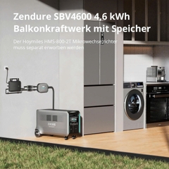 Trạm sạc Zendure SuperBase V4600 4.608Wh - 3800W Pin LiFePO4 Kết Nối App