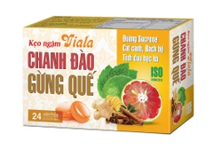 Kẹo CHANH ĐÀO GỪNG QUẾ h24viên