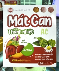 MÁT GAN THANH NHIỆT AC Đỏ h/20ống