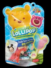 Kẹo mút Tsum Lolipop ( chanh cola - dưa hấu soda ) B/5cái