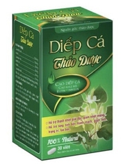 Diếp cá thảo dược chai/30v