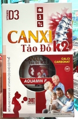 CALCI TẢO K2 trắng đỏ ch/30viên