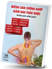 DÁN GIẢM ĐAU XƯƠNG KHỚP THẢO DƯỢC