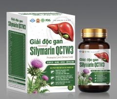 GIẢI ĐỘC GAN SILYMARIN QCTW3 ch/30viên