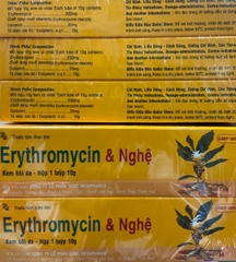 ERYTHROMYCIN & NGHỆ