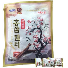KẸO SÂM 200G KHÔNG ĐƯỜNG trắng