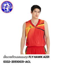 ເສື້ອຫລີນບາດ FlyHawk A231 ແດງ