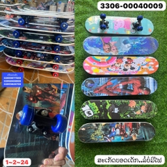 K-ແຜ່ນສະເກັດເດັກນ້ອຍ ລໍ້ນ້ອຍບໍ່ມີໄຟ