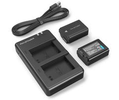 Bộ pin sạc đôi Ravpower for Canon LP-E12