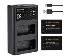 Bộ pin sạc K&F Concept LP-E17 KF28.0014