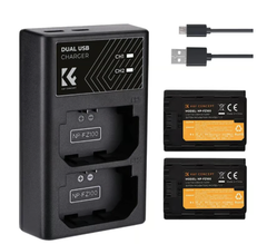 Pin sạc đôi K&F Concept NP-FZ100