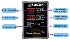 Máy xông hơi ướt Amazon 6kw AR6C
