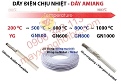 Dây chịu nhiệt Amiang 4mm