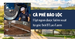 Cà Phê Bảo Lộc – Hạt ngon được kiểm soát từ gốc bởi B’Lao Farm