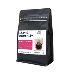 Cà Phê Phin Giấy Robusta Honey B'lao Farm sử dụng nhanh chóng ,tiên lợi ,dễ dàng