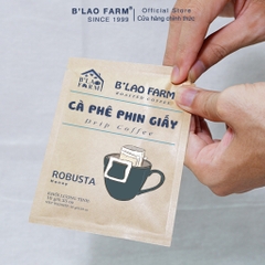 Cà Phê Phin Giấy Robusta Honey B'lao Farm sử dụng nhanh chóng ,tiên lợi ,dễ dàng