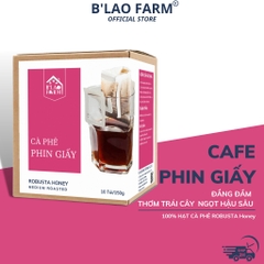 Cà Phê Phin Giấy Robusta Honey B'lao Farm sử dụng nhanh chóng ,tiên lợi ,dễ dàng