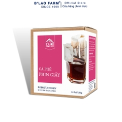 Cà Phê Phin Giấy Robusta Honey B'lao Farm sử dụng nhanh chóng ,tiên lợi ,dễ dàng