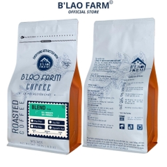 Cà Phê Blend 70-30 Rang Mộc Nguyên Chất B'LAO FARM Túi Zip