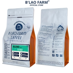 Cà Phê Blend 80-20 Rang Mộc Nguyên Chất B'LAO FARM Túi Zip