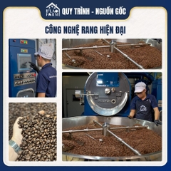 Cà phê phin giấy Robusta Honey B'Lao Farm - Đắng dịu, thơm nồng, ngọt hậu, dễ mang đi du lịch và pha tại văn phòng
