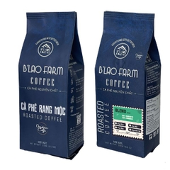 Cà Phê Blend 80-20 Rang Mộc Nguyên Chất B'LAO FARM Túi Giấy