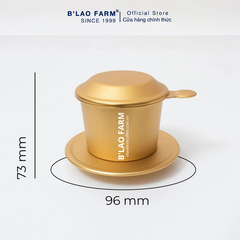 Phin Cà Phê Nhôm Cao Cấp B’lao Farm – Bền Màu, Không Trầy, Nhôm Dày Chuẩn