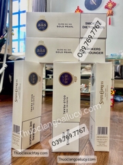 Thuốc lá 555 Gold Pearl (555 Anh, gói nhỏ, thân trắng, nắp xanh)