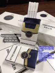 Thuốc lá 555 Gold Pearl (555 Anh, gói nhỏ, thân trắng, nắp xanh)