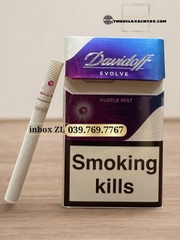 Thuốc lá Davidoff Evolve Purple Mist và thuốc lá Davidoff Evolve Polar Mist