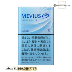 Thuốc lá Mevius 3 Extra Lights Nhật Bản