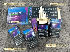 Thuốc lá Mevius E-Series Menthol Option Purple 100’s 1 Super Slims