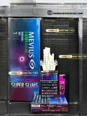 Thuốc lá Mevius E-Series Menthol Option Purple 100’s 1 Super Slims
