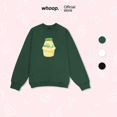 Áo Sweater WHOOP. “Mlem Sữa Chuối”