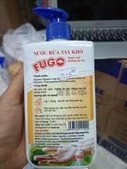 Nước rửa tay khô Fugo
