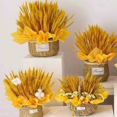 Bông lúa mạch vàng 1 bó 100 cây