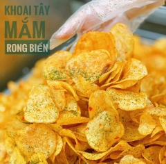 Khoai tây mắm rong biển