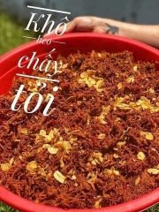 Khô heo cháy tỏi hộp