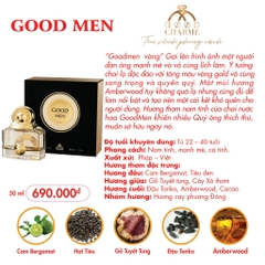 Nước hoa Good Charme GOOD MEN VÀNG