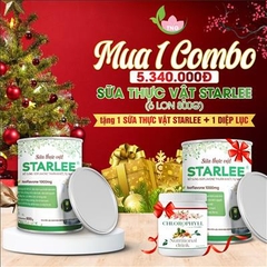 Combo sữa thực vật Starlee mới
