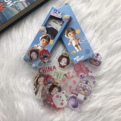 Bộ đánh dấu trang hình cute theo chủ đề, bookmark