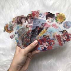 Bộ đánh dấu trang hình cute theo chủ đề, bookmark
