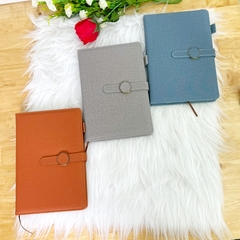 SỔ TAY NOTEBOOK BÌA VẢI MÀU TRƠN SANG TRỌNG