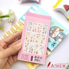 Sổ sticker 24 tờ / Hình dán nhiều mẫu
