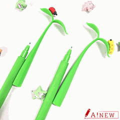 Bút mực Silicon mềm / Bút mực gel Silicon dễ thương / bút kiểu hình thú / Bút bi silicon
