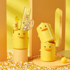 HỘP CẮM BÚT HÌNH CON VỊT MINI DỄ THƯƠNG / THÙNG RÁC MINI